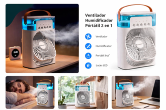 Ventilador Humidificador Aire